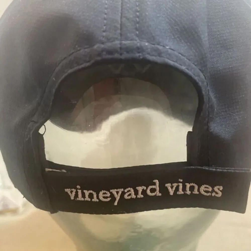 vineyard‎ vines hat new Blue hook and loop closure